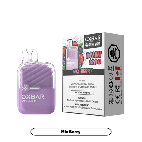 [O] Mix Berry OXBAR Mini 1.2k 20mg 2ml
