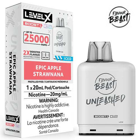 [S] Epic Apple Strawnana LevelX Boost 25K (Without Battery)