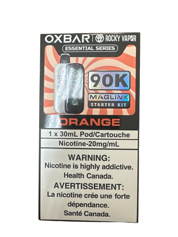 [O] Orange Oxbar Starter Kit 90k0 20mg 30mI