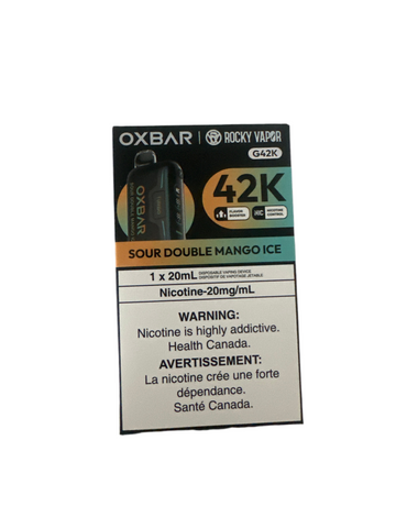 [S] Sour Double Mango Ice Oxbar 42K 20mg 20mI