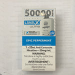 [O] Epic Peppermint iced LevelX 50KO (Without Battery)