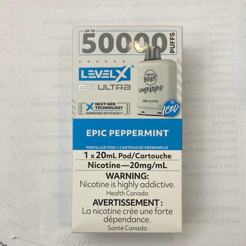 [O] Epic Peppermint iced LevelX 50KO (Without Battery)