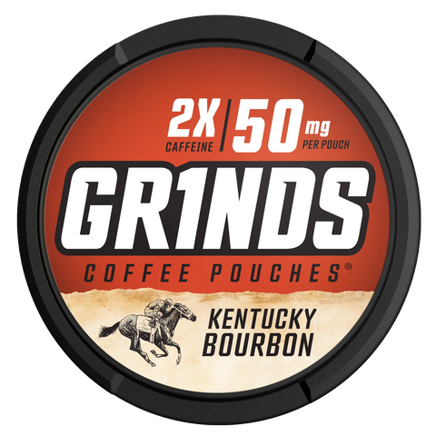 Kentucky Bourbon Coffee pouches 50mg GRINDS