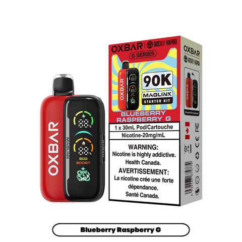 [O] Blueberry Raspberry G Oxbar Maglink 90k0 20mg 30mI