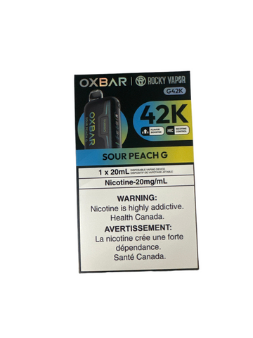 [S] Sour Peach G Oxbar 42K 20mg 20mI