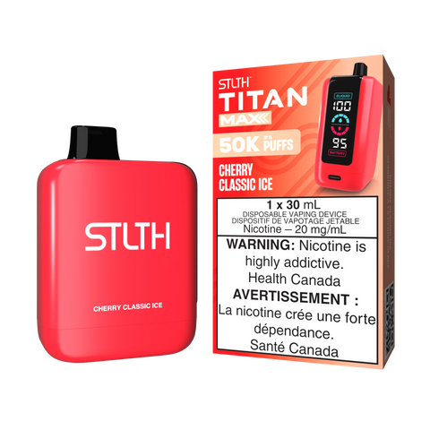 [O] Cherry Classic Ice sale7 STLTH Titan 50kO 20mg 30ml