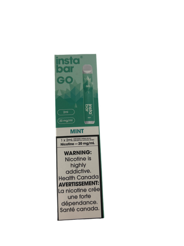 S] Insta bar GO Mint 2ml 20mg sale  vapewholesaler.ca