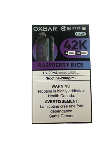 [O] Raspberry R ice Oxbar 42KO 20mg 20mI