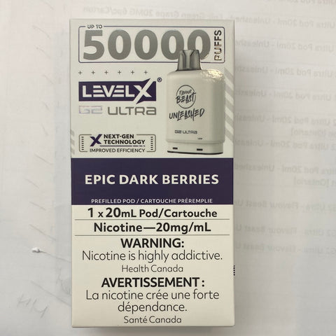 [O] Epic Dark Berries LevelX 50KO (Without Battery)