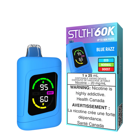 [S] Blue Razz STLTH 60k 20mg25ml