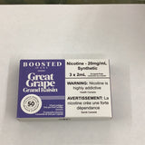 [s] Great Grape Boosted 3/pk, synthetic 50 20mg