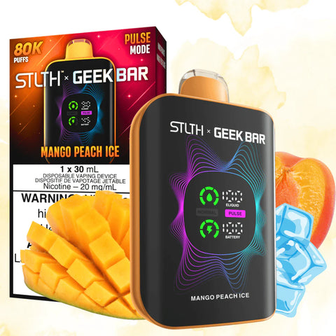 [S] Mango Peach Ice STLTHXGeekbar 80k 20mg 30ml