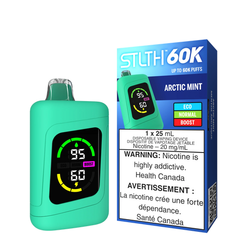 [S] Arctic Mint STLTH 60k 20mg25ml