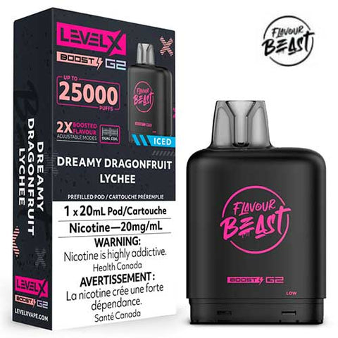 [s] Dreamy Dragonfruit Lychee LevelX 25K  (Without Battery)