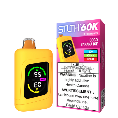 [S] Coco Banana Ice STLTH 60k 20mg25ml sale6