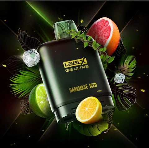 [O]Harambae Iced Level X 12Monkeys 50KO (Without Battery)