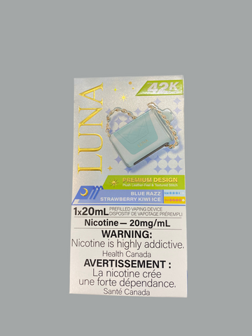 [S] Blue Razz Strawberry Kiwi Ice Kraze Luna 42K 20mg 1*20ml