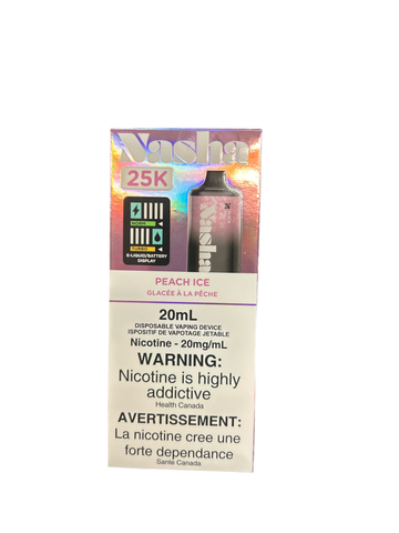 [O] Peach Ice 1x20ml 25k Nasha 20mg/mL