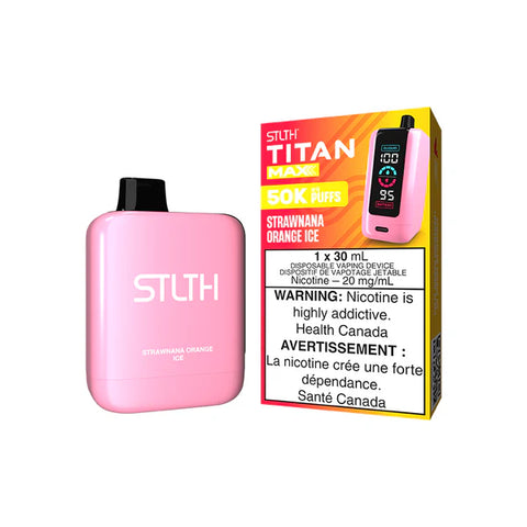 [S] Strawnana Orange Ice STLTH Titan 50k 20mg 30ml