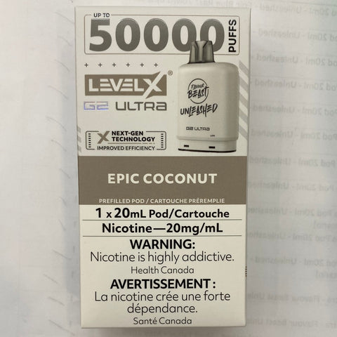 [O] Epic Coconut LevelX 50KO (Without Battery)