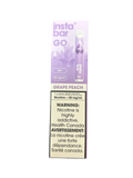 Insta bar GO Grape peach  2ml 20mg