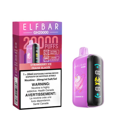 [s] Strawberry Ice Elfbar 20k 20mg 1x20ml