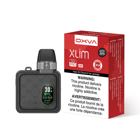 OXVA XLIM SQ Pro Pod Kit Black Leather