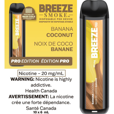 [s] Banana Coconut Breeze Synthetic 50 2000puffs 20mg 6ml