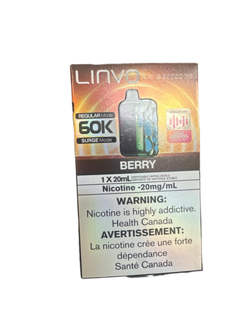 Berry Linvo 60k Rave Pro 20mg 20ml