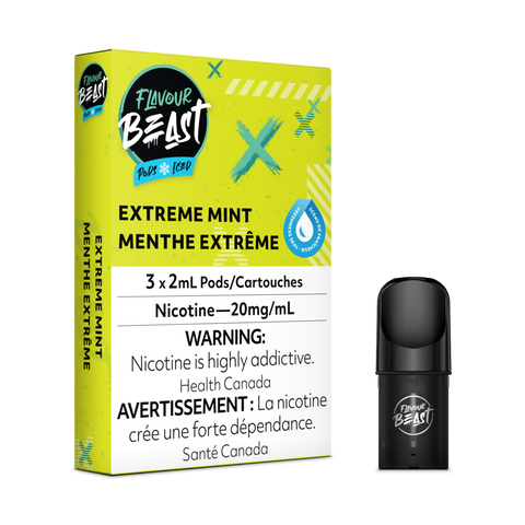 [o] Extreme mint iced 3/pk FlavourBeast 20mg