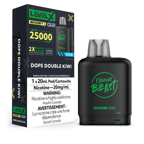 [O] Dope Double Kiwi LevelX Boost G2 25KO (Without Battery)