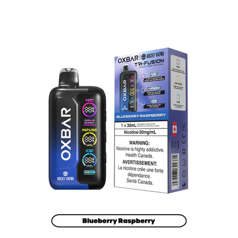 [O] Blueberry Raspberry Oxbar Tri Fusion 45KO 20mg 30mI