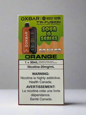 [S] Orange Oxbar Tri Fusion SOUR G SERIES 45K 20mg 30mI
