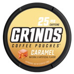 Caramel Coffee pouches 25mg GRINDS