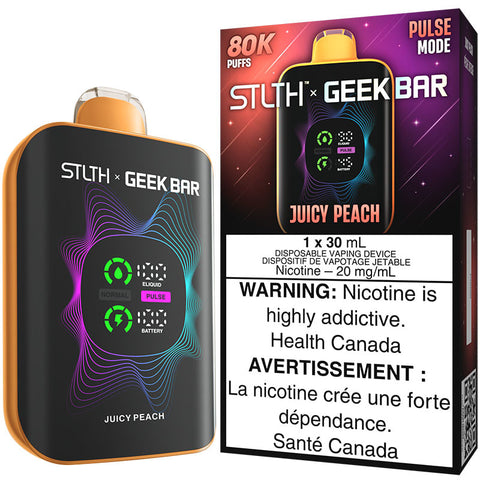 [S] Juicy Peach STLTHXGeekbar 80k 20mg 30ml