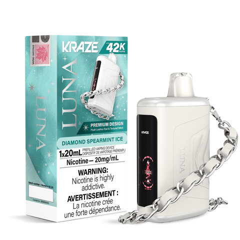 Diamond Spearmint Ice Kraze Luna 42K 20mg 1*20ml sale 8
