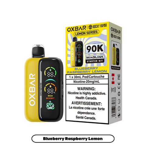 [O] Blueberry Raspberry Lemon Oxbar Maglink 90k0 20mg 30mI