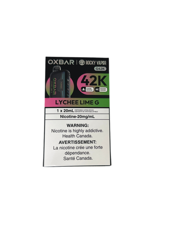 [O] Lychee Lime G Oxbar 42KO 20mg 20mI