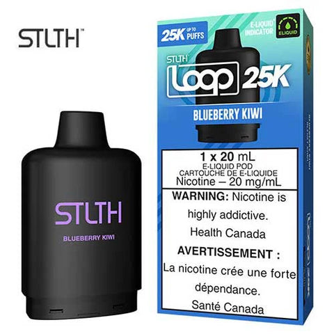 [O] Blueberry Kiwi STLTH Loop 25kO 20mg 20ml