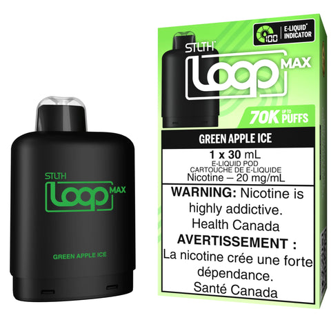 [O] Green Apple ice STLTH Loop Max POD 70KO 20mg 30ml