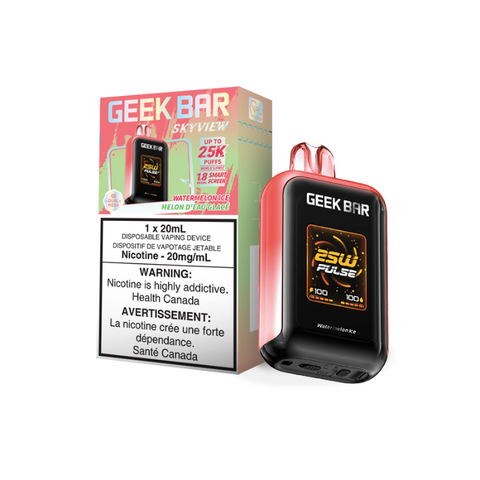 [S] Watermelon Ice GeekBar skyview 25k 20mg 20mI
