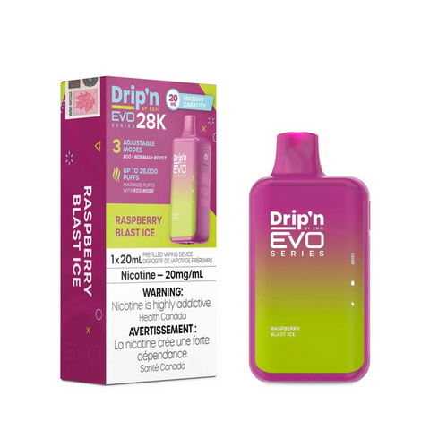 [O] Raspberry Blast Ice Drip'nEvo 28KO 20mg/ml 20ml sale 6