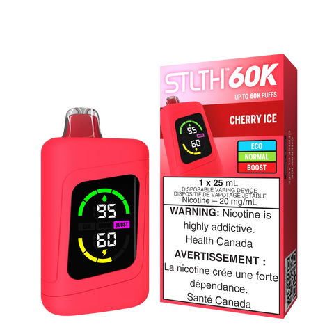 [S] Cherry Ice STLTH 60k 20mg25ml
