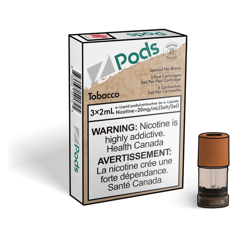 [O] Tobacco Zpod 3/pk blend 20mg sale7