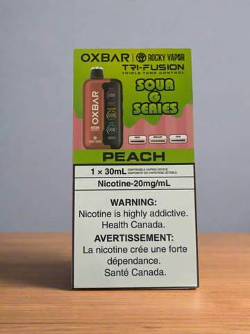 [S] Peach Oxbar Tri Fusion SOUR G SERIES 45K 20mg 30mI