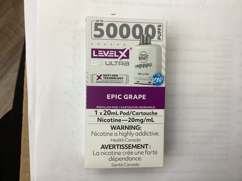 [O] Epic Grape LevelX 50KO (Without Battery)