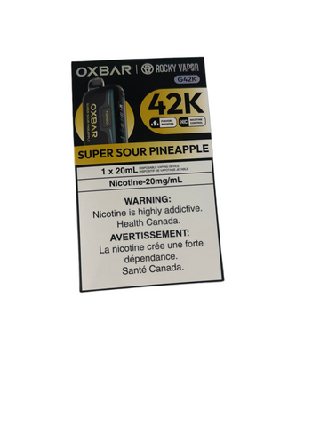 [S] Super Sour Pineapple Oxbar 42K 20mg 20mI