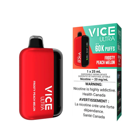[O] Frosty Peach Melon Ultra Vice 60kO 20mg 25ml