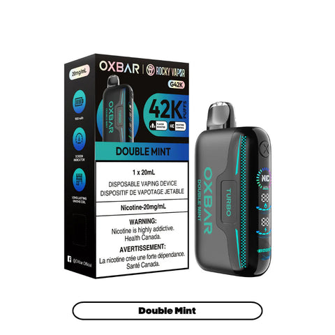 [s] Double Mint Oxbar 42K 20mg 20mI