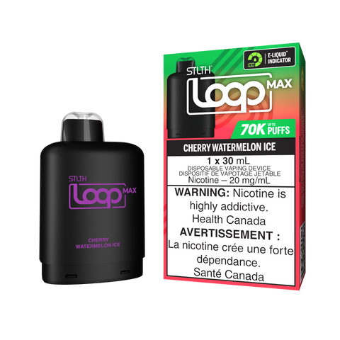[O] Cherry Watermelon Ice STLTH Loop Max POD 70KO 20mg 30ml